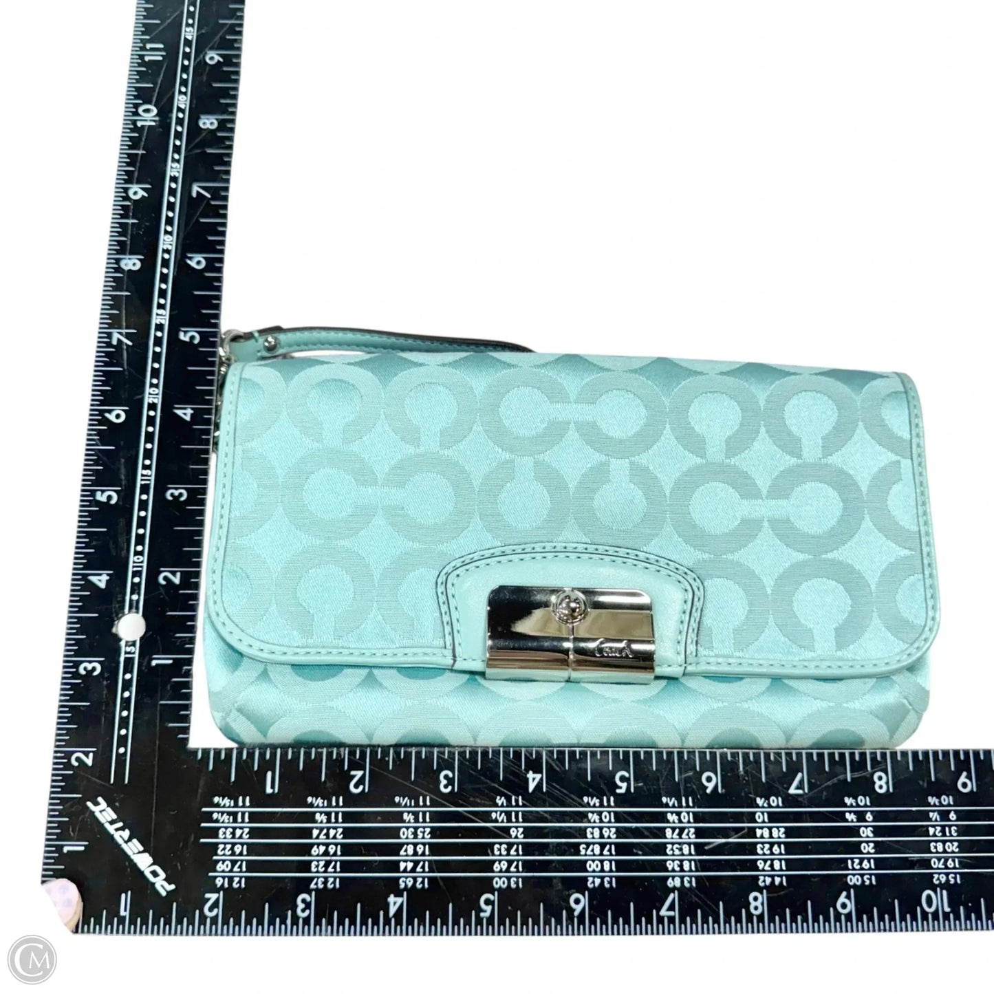 Wristlet Designer By Coach, Size: Large