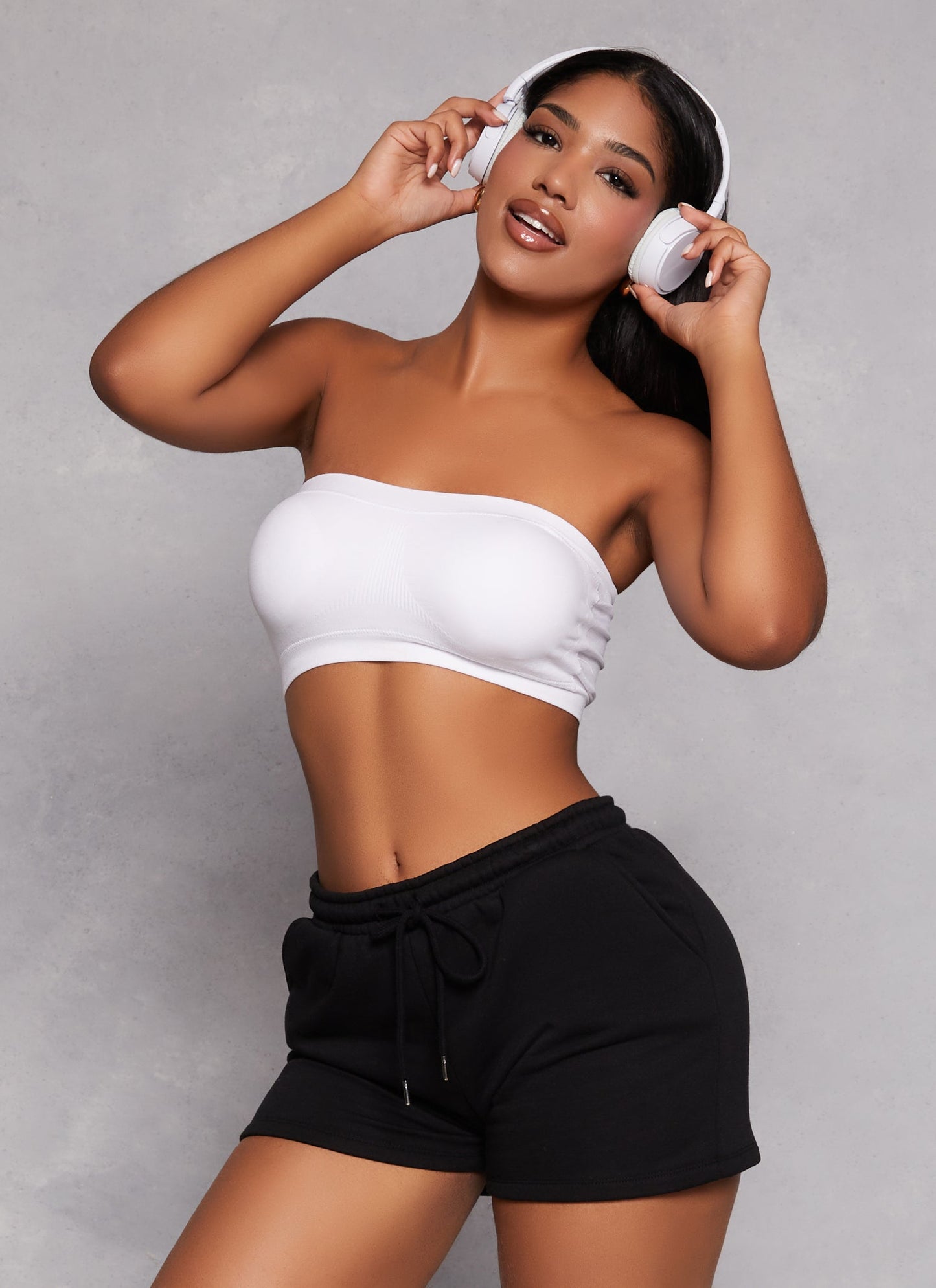 Seamless Basic Padded Bandeau Top