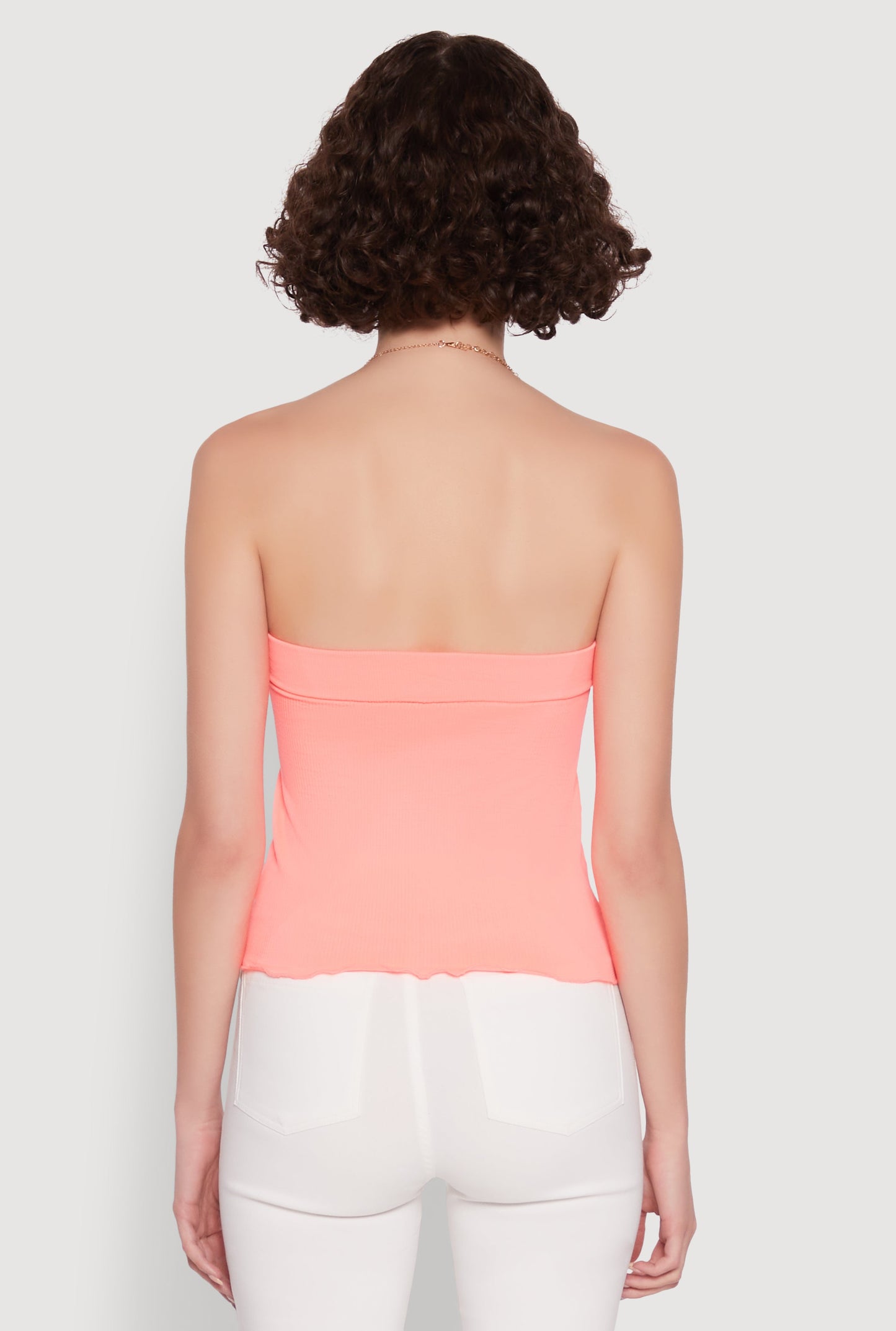 Lettuce Edge Seamless Tube Top