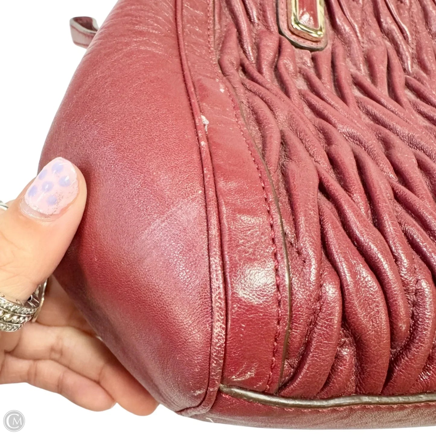 Handbag Designer By Coach, Size: Medium