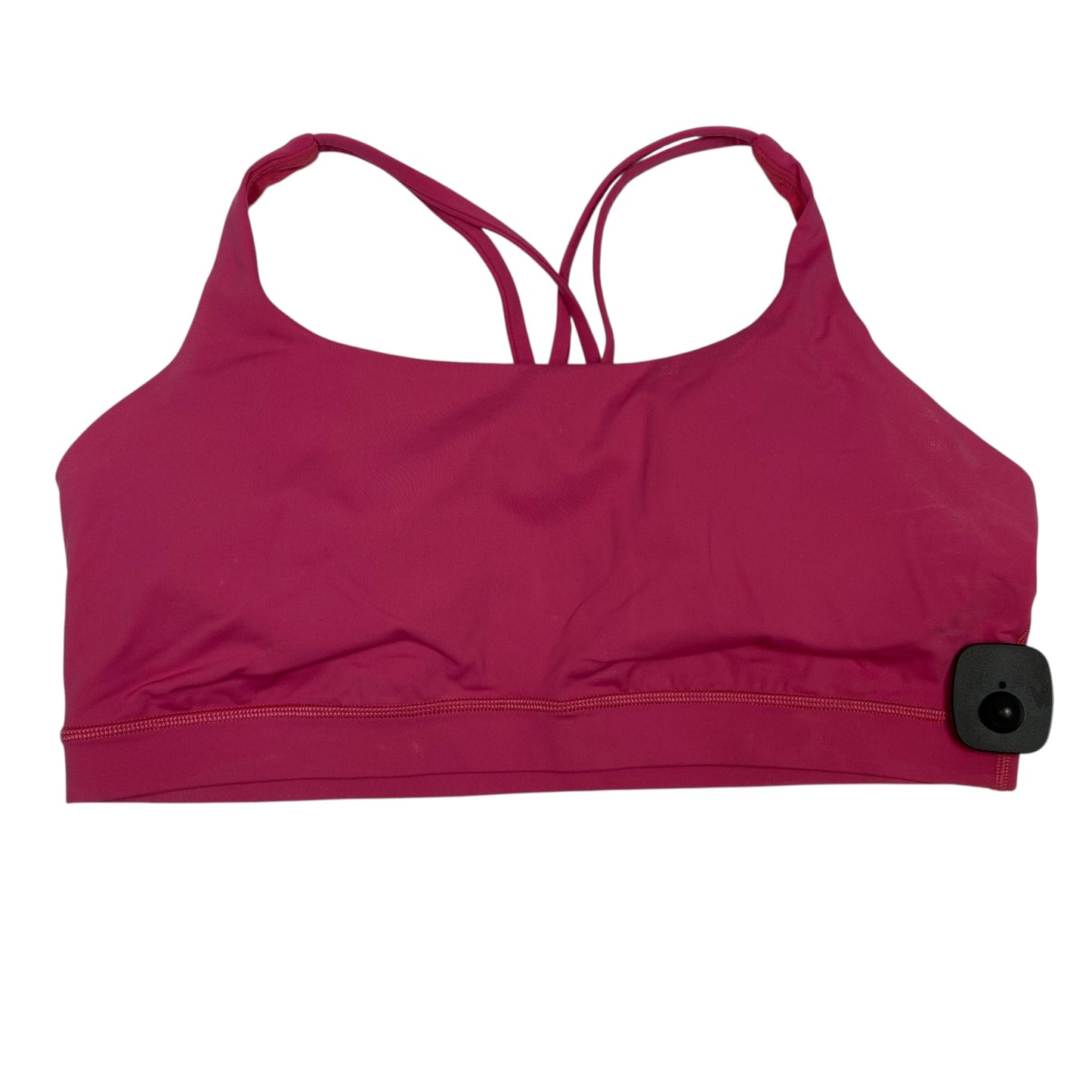Athletic Bra Designer By Lululemon In Pink, Size:L