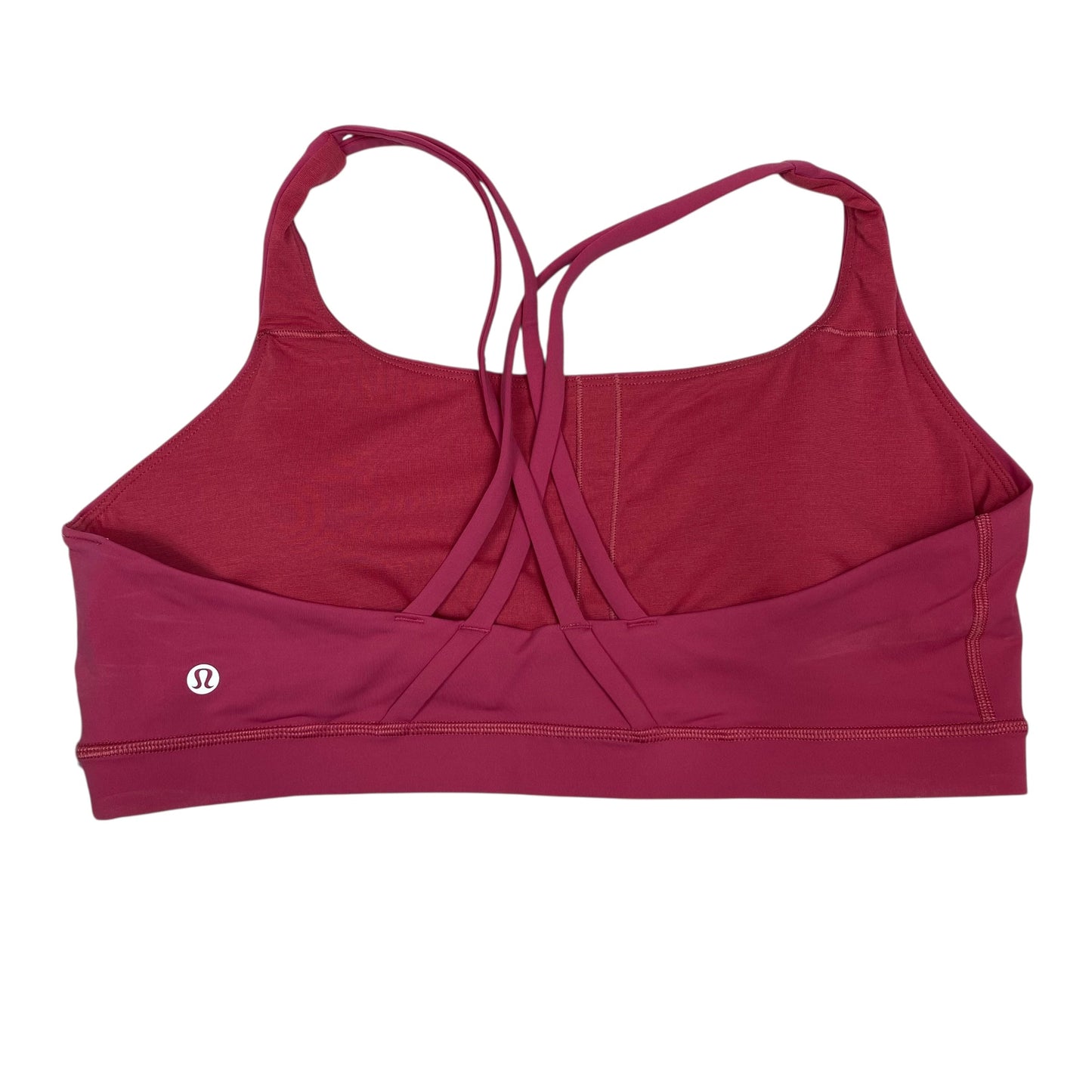 Athletic Bra Designer By Lululemon In Pink, Size:L