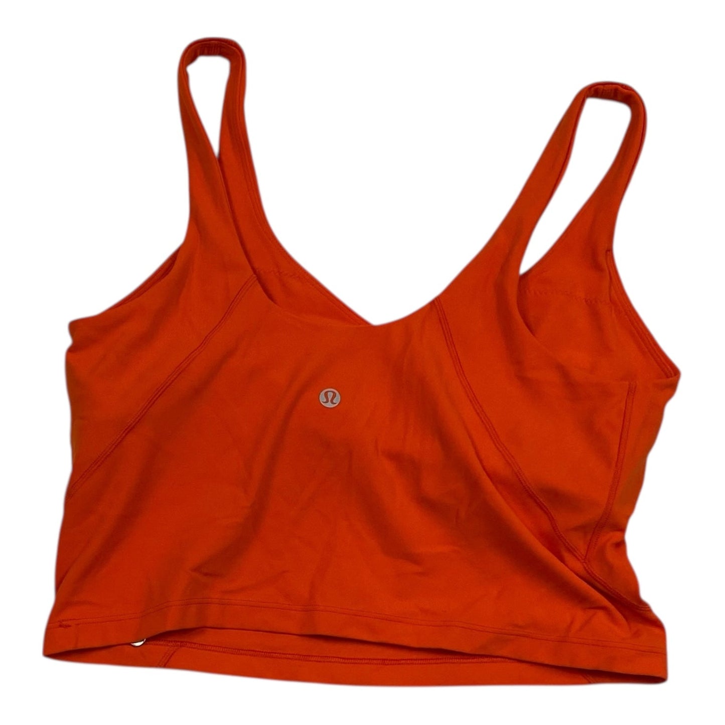 Athletic Bra By Lululemon In Orange, Size:10